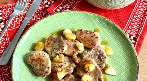Receta de solomillo al vermut